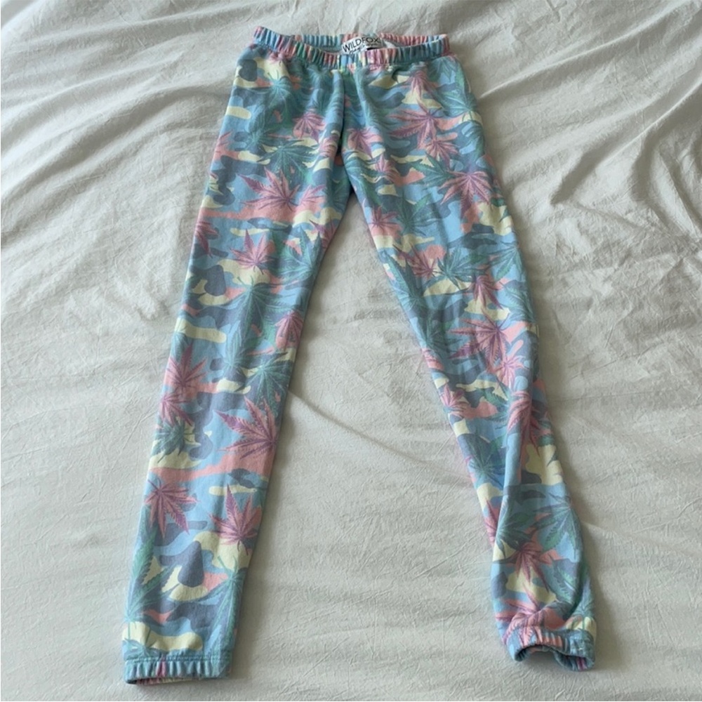 Wild fox Couture Sweetleaf Camo Knox Pants in XS